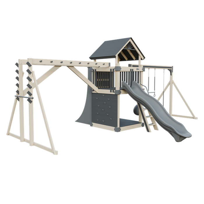 Swing Kingdom Basecamp 55 Fitness Swing Set