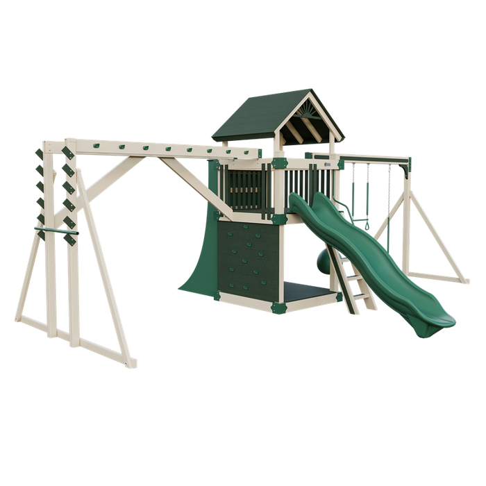 Swing Kingdom Basecamp 55 Fitness Swing Set