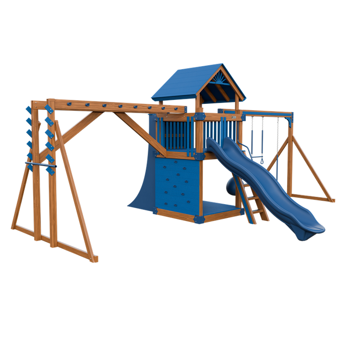 Swing Kingdom Basecamp 55 Fitness Swing Set