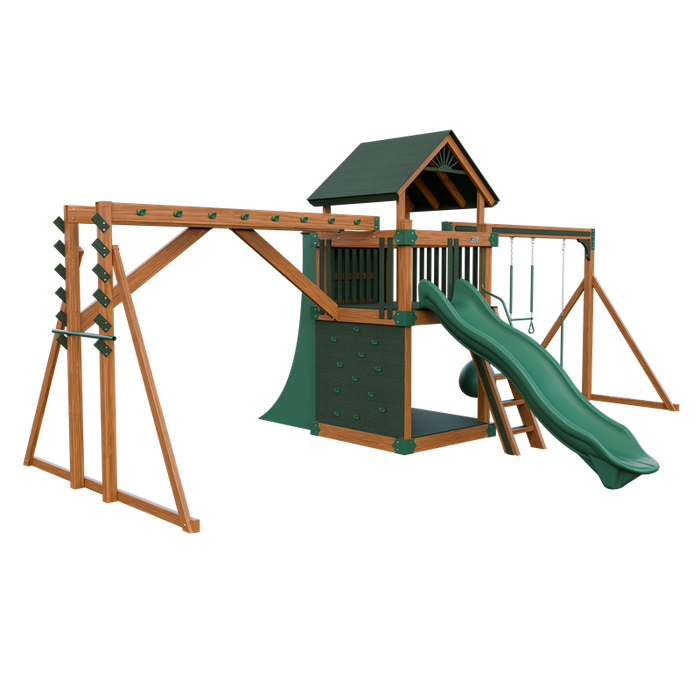 Swing Kingdom Basecamp 55 Fitness Swing Set