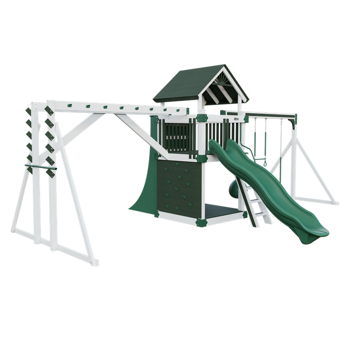 Swing Kingdom Basecamp 55 Fitness Swing Set