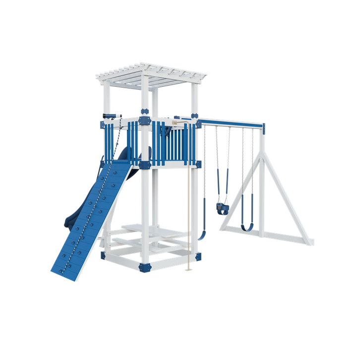 Swing Kingdom Basecamp 55 Stargazer Swing Set