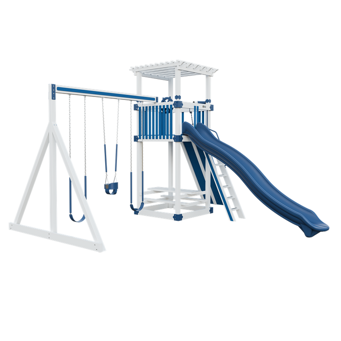 Swing Kingdom Basecamp 55 Stargazer Swing Set