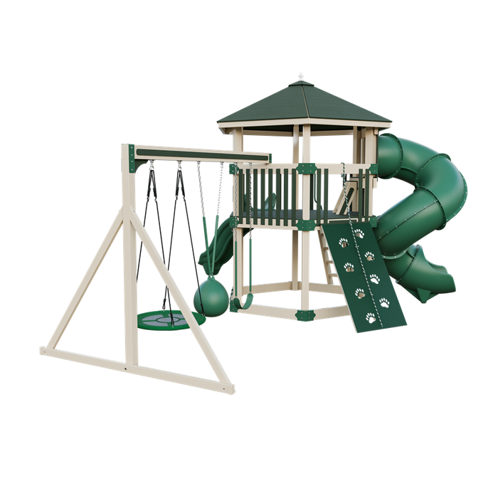 Swing Kingdom Basecamp 77 Honeycomb Swing Set