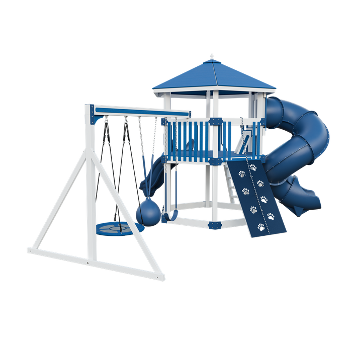 Swing Kingdom Basecamp 77 Honeycomb Swing Set