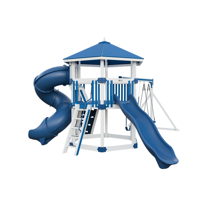 Swing Kingdom Basecamp 77 Honeycomb Swing Set