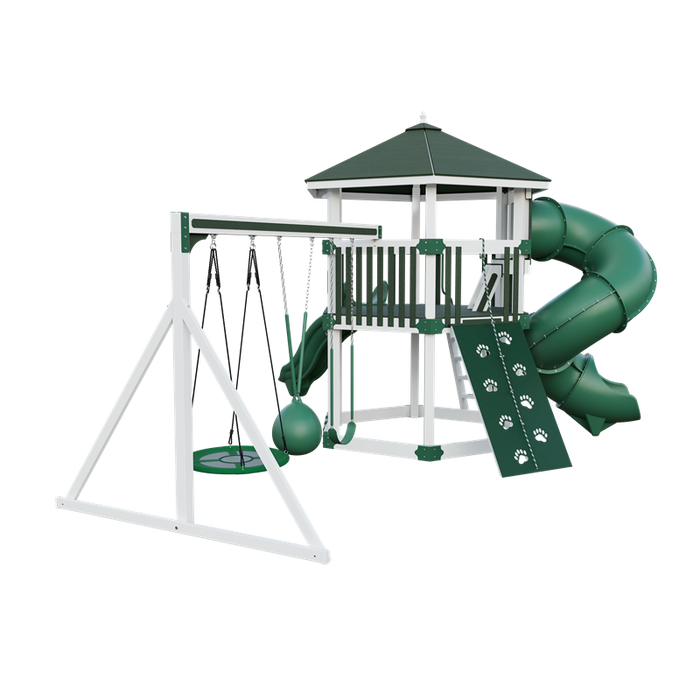 Swing Kingdom Basecamp 77 Honeycomb Swing Set