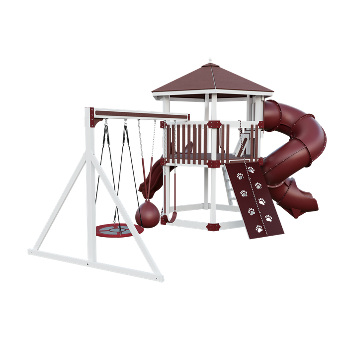 Swing Kingdom Basecamp 77 Honeycomb Swing Set