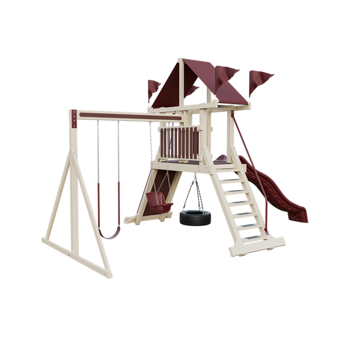 Swing Kingdom Climber 35 Swing Set