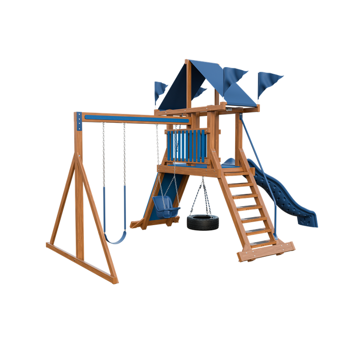 Swing Kingdom Climber 35 Swing Set