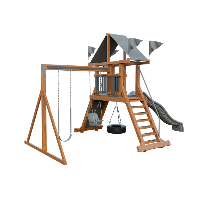 Swing Kingdom Climber 35 Swing Set