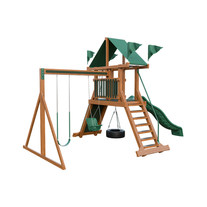 Swing Kingdom Climber 35 Swing Set