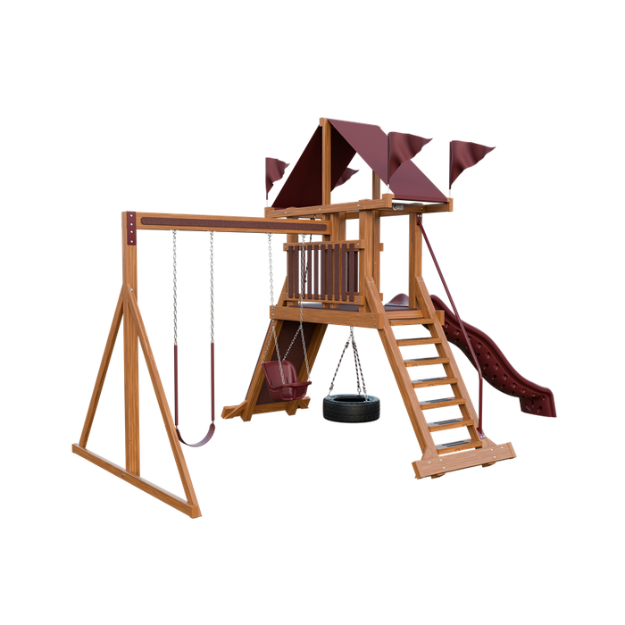 Swing Kingdom Climber 35 Swing Set