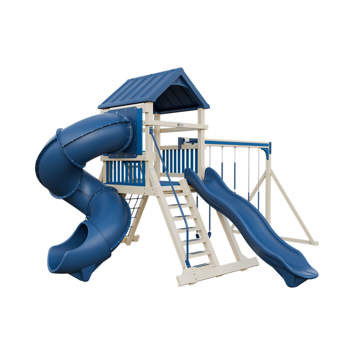 Swing Kingdom Climber 55 Turbo Deluxe Swing Set