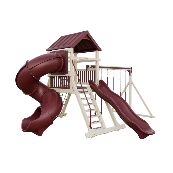 Swing Kingdom Climber 55 Turbo Deluxe Swing Set