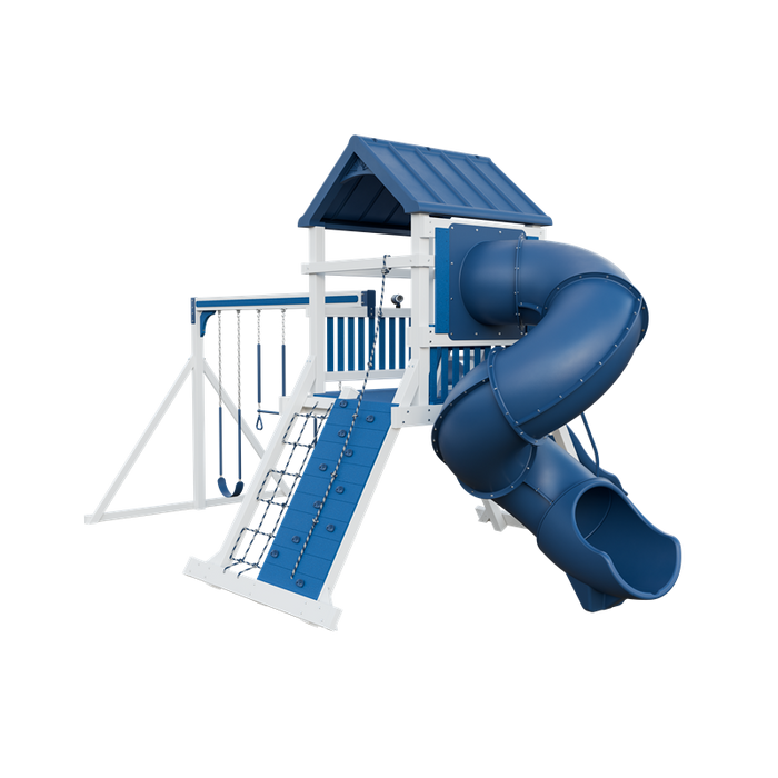 Swing Kingdom Climber 55 Turbo Deluxe Swing Set