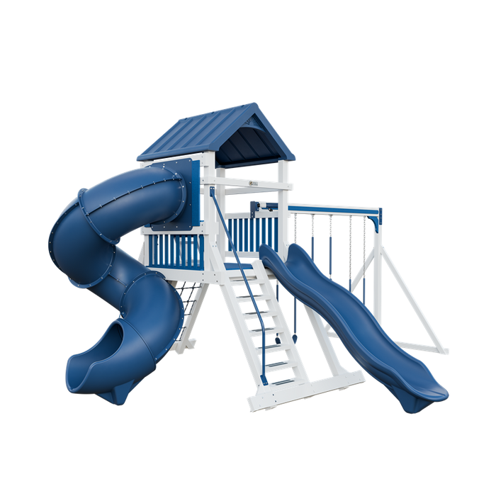 Swing Kingdom Climber 55 Turbo Deluxe Swing Set