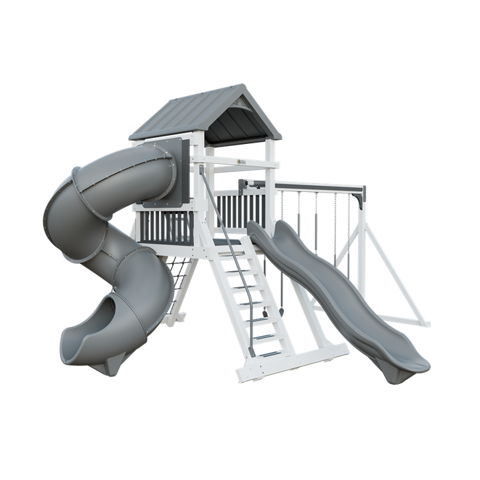 Swing Kingdom Climber 55 Turbo Deluxe Swing Set