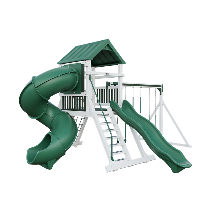 Swing Kingdom Climber 55 Turbo Deluxe Swing Set