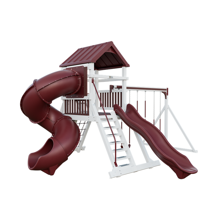 Swing Kingdom Climber 55 Turbo Deluxe Swing Set