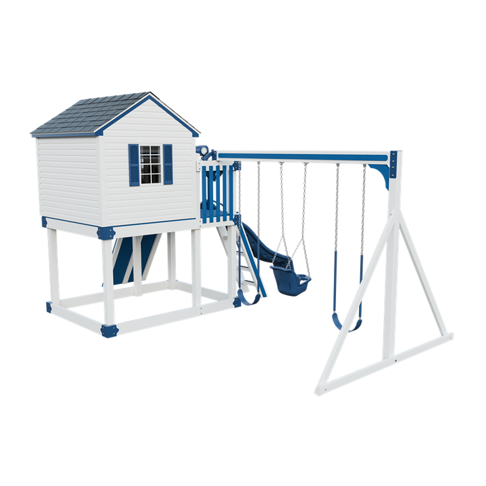 Swing Kingdom Cabin Swing Set