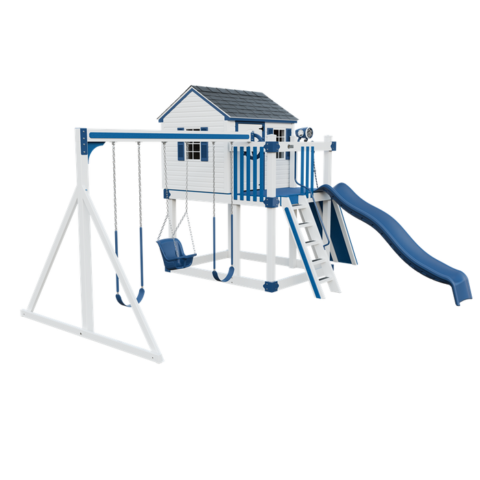 Swing Kingdom Cabin Swing Set