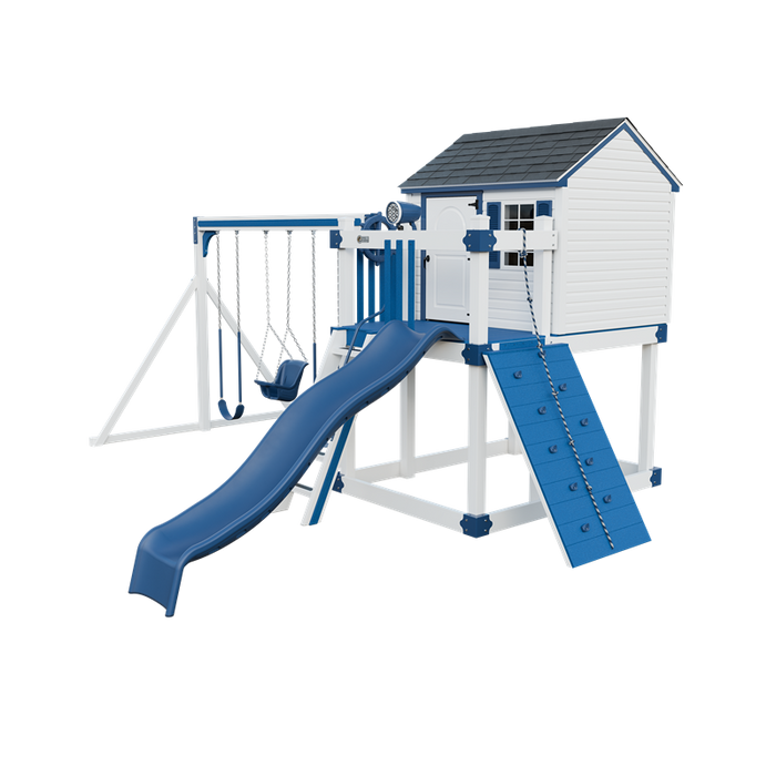 Swing Kingdom Cabin Swing Set