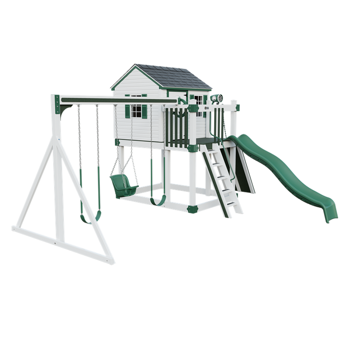 Swing Kingdom Cabin Swing Set