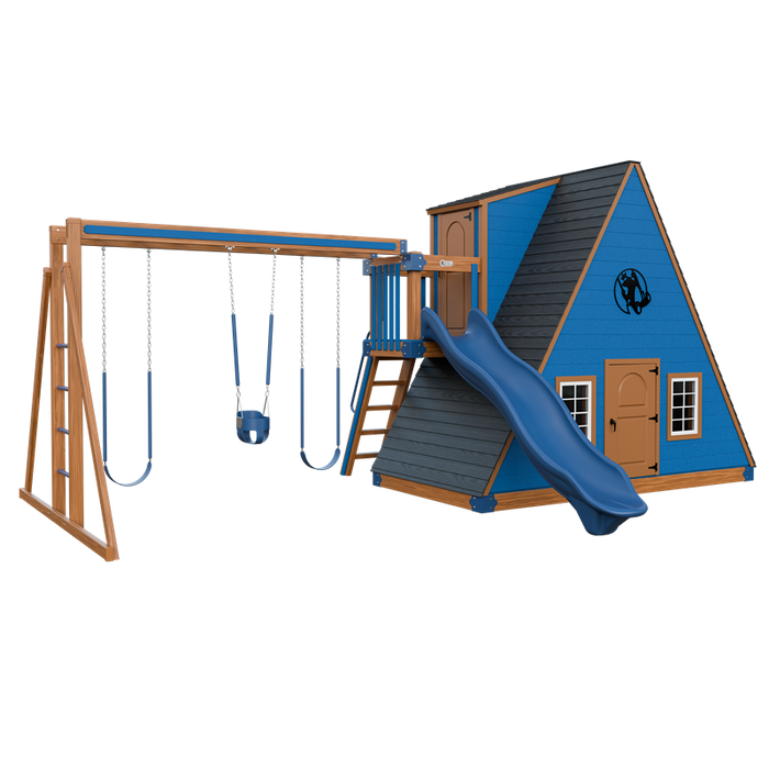 Swing Kingdom Alpine Retreat Swing Set