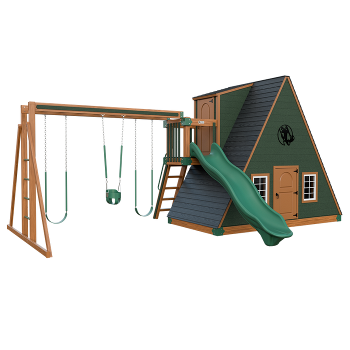 Swing Kingdom Alpine Retreat Swing Set