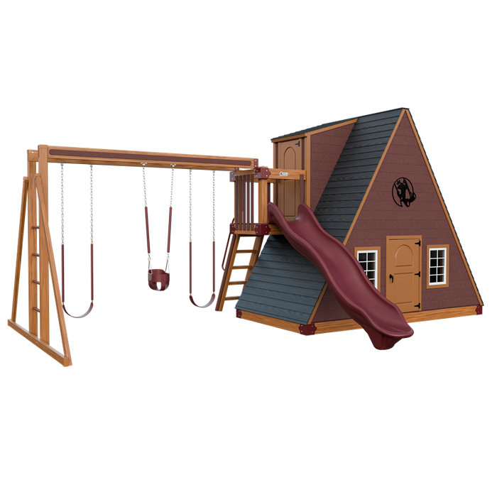 Swing Kingdom Alpine Retreat Swing Set