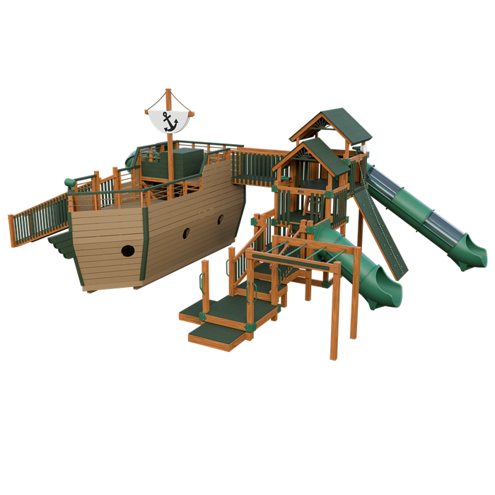 Swing Kingdom Buccaneer Swing Set