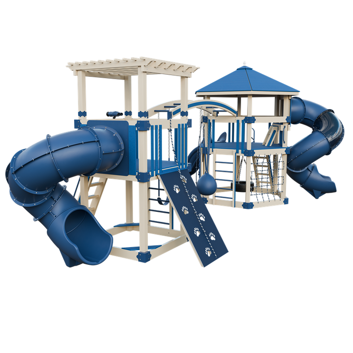 Swing Kingdom Explorer Swing Set