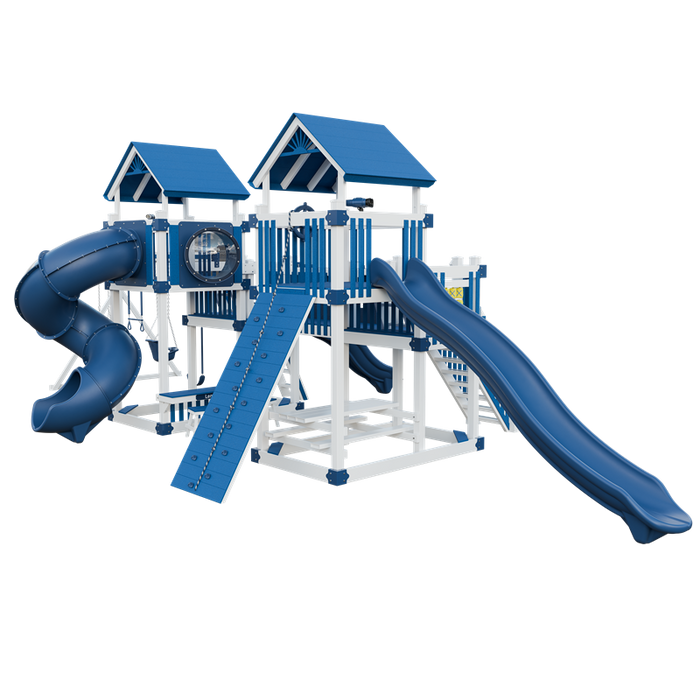 Swing Kingdom Fortress Swing Set