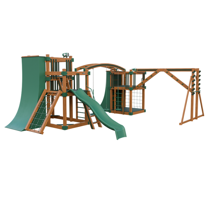 Swing Kingdom Obstacle Course Swing Set