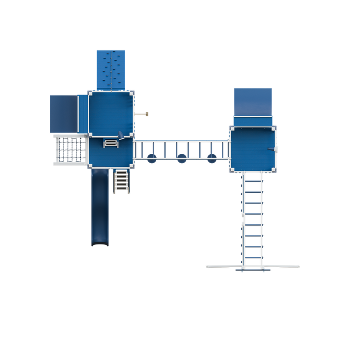 Swing Kingdom Obstacle Course Swing Set