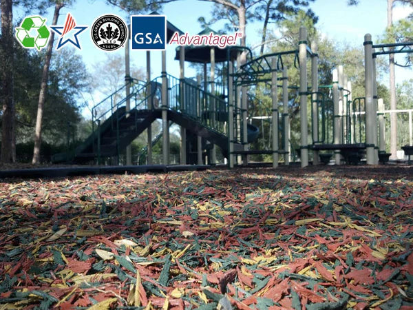 Loose Fill Rubber Mulch