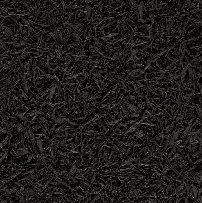 Rubber Mulch Shredded Rubber Mulch | Painted Black
