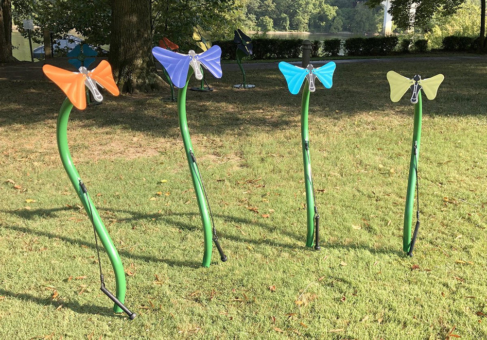 Butterflies Outdoor Musical Park Instrument - Freenotes Harmony Park