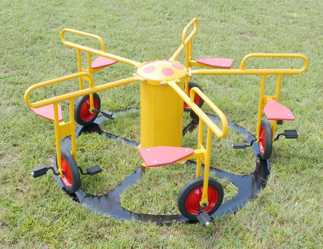 Infinity Playgrounds Infinity Cycle Seat In-ground Play Rider