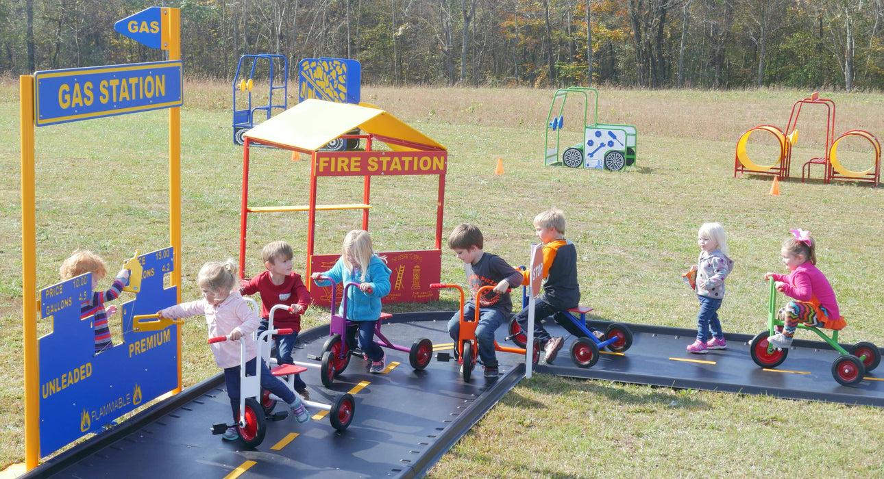 Infinity Playgrounds Trike Path Gas Station