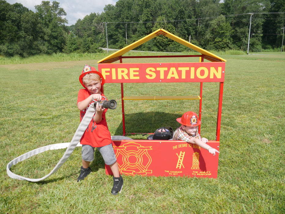 Infinity Playgrounds Fire Station Playhouse