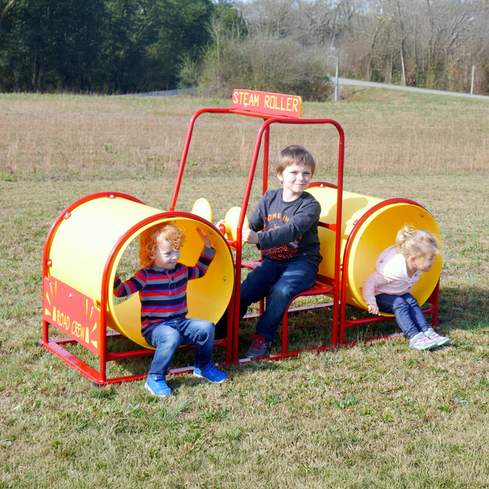 Infinity Playgrounds Steam Roller Double Crawl Tunnels