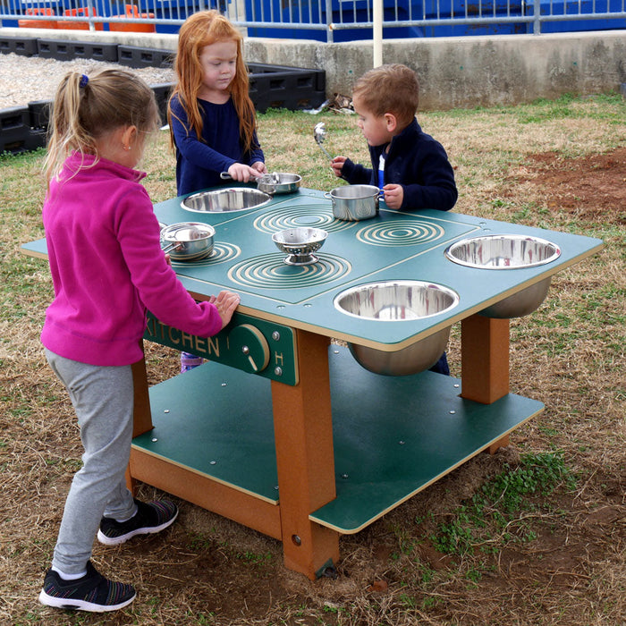 Infinity Playgrounds Island Mud Kitchen