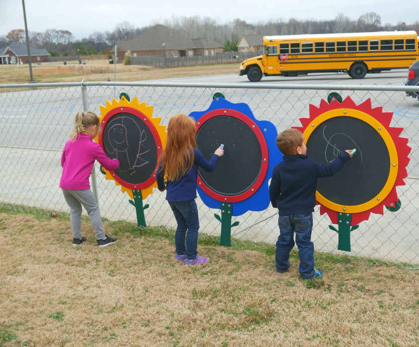 Infinity Playgrounds Chalk Board Flowers