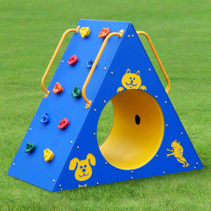 Infinity Playgrounds Climbing Wall with Tunnel