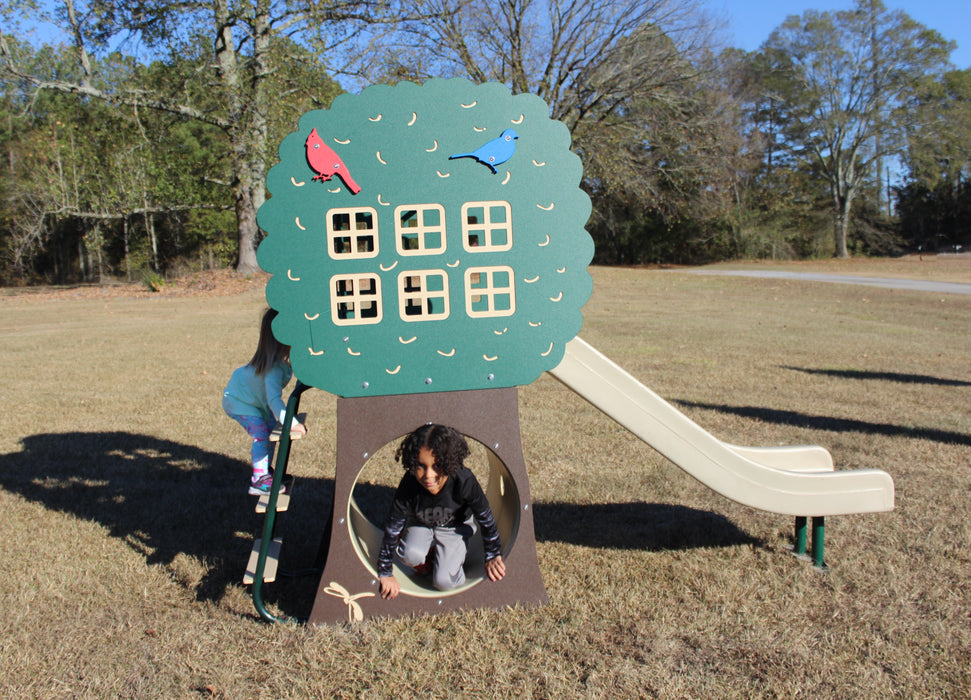 Infinity Playgrounds Treehouse Fun Slide