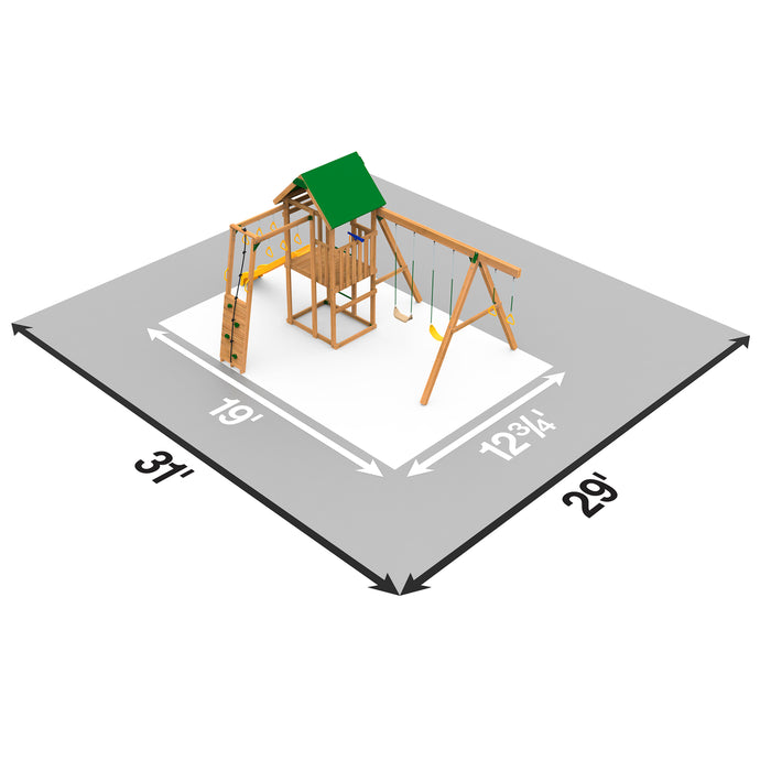 Playstar Plateau Bronze Outdoor swing set