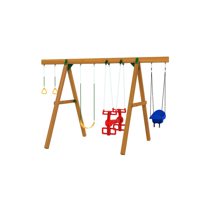 Playstar Horizon Silver Outdoor swing set