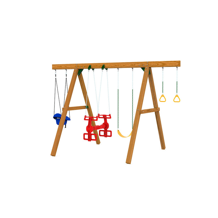 Playstar Horizon Silver Outdoor swing set